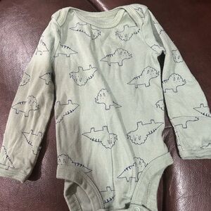 Carter's Sage Dinosaur Bodysuit